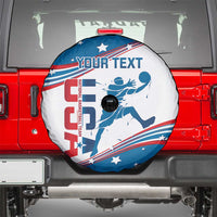 Custom USA Basketball Spare Tire Cover 2024 Go Dream Team Curve Style - Wonder Print Shop