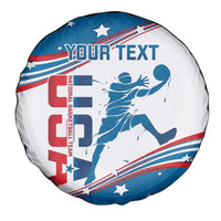 Custom USA Basketball Spare Tire Cover 2024 Go Dream Team Curve Style - Wonder Print Shop