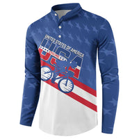Personalized USA Cycling Button Sweatshirt United States Bike Racing Lover - Wonder Print Shop