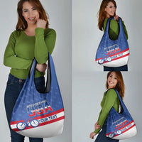 Personalized USA Cycling Grocery Bag United States Bike Racing Lover