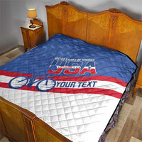 Personalized USA Cycling Quilt United States Bike Racing Lover - Wonder Print Shop