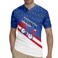 Personalized USA Cycling Rugby Jersey United States Bike Racing Lover - Wonder Print Shop