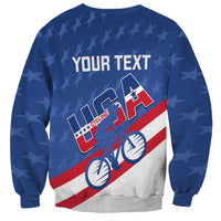 Personalized USA Cycling Sweatshirt United States Bike Racing Lover - Wonder Print Shop