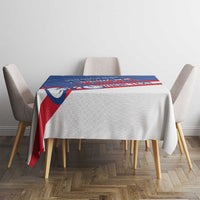 Personalized USA Cycling Tablecloth United States Bike Racing Lover - Wonder Print Shop