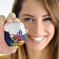 US Virgin Islands - Puerto Rico Day AirPods Case Boricua Coqui Yellow-colored Eagle - Wonder Print Shop