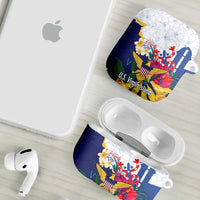 US Virgin Islands - Puerto Rico Day AirPods Case Boricua Coqui Yellow-colored Eagle - Wonder Print Shop