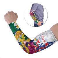 US Virgin Islands - Puerto Rico Day Arm Sleeves Boricua Coqui Yellow-colored Eagle - Wonder Print Shop