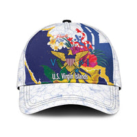 US Virgin Islands - Puerto Rico Day Classic Cap Boricua Coqui Yellow-colored Eagle - Wonder Print Shop