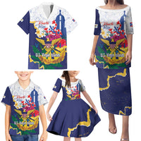 US Virgin Islands - Puerto Rico Day Family Matching Puletasi and Hawaiian Shirt Boricua Coqui Yellow-colored Eagle - Wonder Print Shop