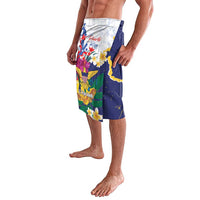 US Virgin Islands - Puerto Rico Day Lavalava Boricua Coqui Yellow-colored Eagle - Wonder Print Shop