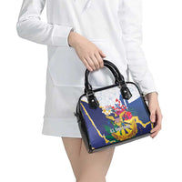 US Virgin Islands - Puerto Rico Day Shoulder Handbag Boricua Coqui Yellow-colored Eagle - Wonder Print Shop