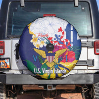 US Virgin Islands - Puerto Rico Day Spare Tire Cover Boricua Coqui Yellow-colored Eagle - Wonder Print Shop