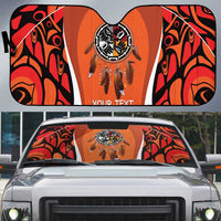 Personalized Orange Day Canada Auto Sun Shade Honouring The Children Haida Pattern - Wonder Print Shop