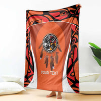 Personalized Orange Day Canada Blanket Honouring The Children Haida Pattern - Wonder Print Shop