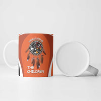 Personalized Orange Day Canada Ceramic Mug Honouring The Children Haida Pattern - Wonder Print Shop