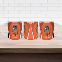 Personalized Orange Day Canada Ceramic Mug Honouring The Children Haida Pattern - Wonder Print Shop