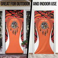 Personalized Orange Day Canada Door Cover Honouring The Children Haida Pattern - Wonder Print Shop