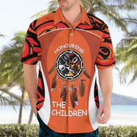Personalized Orange Day Canada Hawaiian Shirt Honouring The Children Haida Pattern - Wonder Print Shop