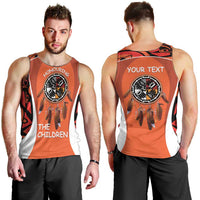 Personalized Orange Day Canada Men Tank Top Honouring The Children Haida Pattern - Wonder Print Shop