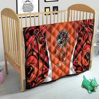 Personalized Orange Day Canada Quilt Honouring The Children Haida Pattern - Wonder Print Shop