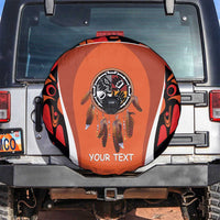 Personalized Orange Day Canada Spare Tire Cover Honouring The Children Haida Pattern - Wonder Print Shop