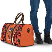 Personalized Orange Day Canada Travel Bag Honouring The Children Haida Pattern - Wonder Print Shop