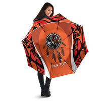 Personalized Orange Day Canada Umbrella Honouring The Children Haida Pattern - Wonder Print Shop