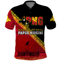 Papua New Guinea Polo Shirt Independen Stet bilong Papua Niugini Unique Version - Wonder Print Shop