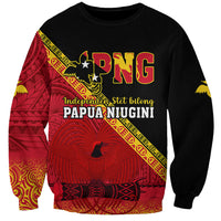 Papua New Guinea Sweatshirt Independen Stet bilong Papua Niugini Unique Version - Wonder Print Shop