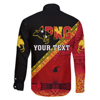 Presonalised Papua New Guinea Family Matching Long Sleeve Bodycon Dress and Hawaiian Shirt Independen Stet bilong Papua Niugini Unique Version - Wonder Print Shop