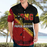 Presonalised Papua New Guinea Hawaiian Shirt Independen Stet bilong Papua Niugini Unique Version - Wonder Print Shop