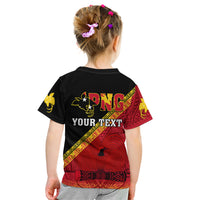 Presonalised Papua New Guinea Kid T Shirt Independen Stet bilong Papua Niugini Unique Version - Wonder Print Shop