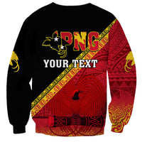 Presonalised Papua New Guinea Sweatshirt Independen Stet bilong Papua Niugini Unique Version - Wonder Print Shop