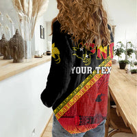 Presonalised Papua New Guinea Women Casual Shirt Independen Stet bilong Papua Niugini Unique Version - Wonder Print Shop