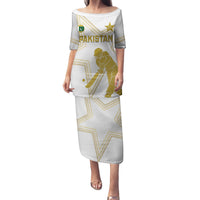 Custom Pakistan Cricket Family Matching Puletasi Dress and Hawaiian Shirt 2023 Go Shaheens - Wonder Print Shop