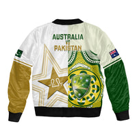 Australia And Pakistan Cricket Bomber Jacket Boxing Day 2023 Test Aussie With Shaheens - Wonder Print Shop