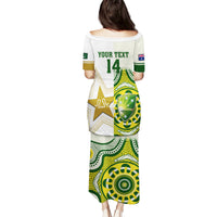 Custom Australia And Pakistan Cricket Puletasi Boxing Day 2023 Test Aussie With Shaheens - Wonder Print Shop