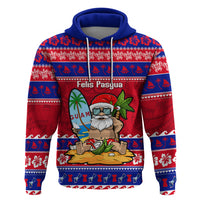 Custom Guam Christmas Hoodie Guaman Santas Felis Pasgua - Wonder Print Shop