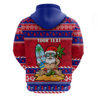 Custom Guam Christmas Hoodie Guaman Santas Felis Pasgua - Wonder Print Shop