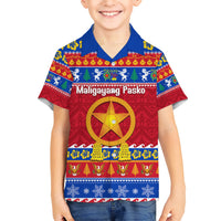 Custom Philippines Christmas Hawaiian Shirt Filipino Parol Maligayang Pasko - Wonder Print Shop
