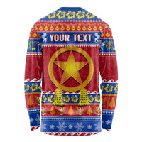 Custom Philippines Christmas Long Sleeve Shirt Filipino Parol Maligayang Pasko - Wonder Print Shop