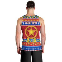 Custom Philippines Christmas Men Tank Top Filipino Parol Maligayang Pasko - Wonder Print Shop