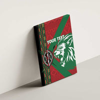 Kenya Rugby Custom Canvas Wall Art Go Lionesses - African Pattern - Wonder Print Shop