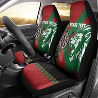Kenya Rugby Custom Car Seat Cover Go Lionesses - African Pattern - Wonder Print Shop