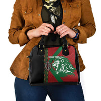 Kenya Rugby Custom Shoulder Handbag Go Lionesses - African Pattern