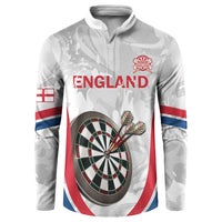 Custom England Darts Button Sweatshirt Go Champions Grunge Marble Style - Wonder Print Shop