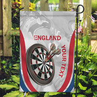 Custom England Darts Garden Flag Go Champions Grunge Marble Style - Wonder Print Shop