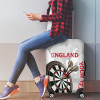 Custom England Darts Luggage Cover Go Champions Grunge Marble Style - Wonder Print Shop