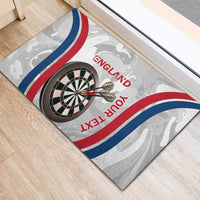 Custom England Darts Rubber Doormat Go Champions Grunge Marble Style - Wonder Print Shop