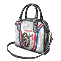 Custom England Darts Shoulder Handbag Go Champions Grunge Marble Style